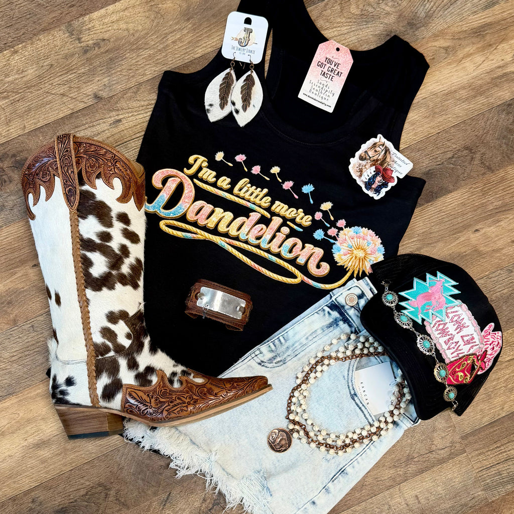 I’m A Little More Dandelion | Country Graphic Tank Top