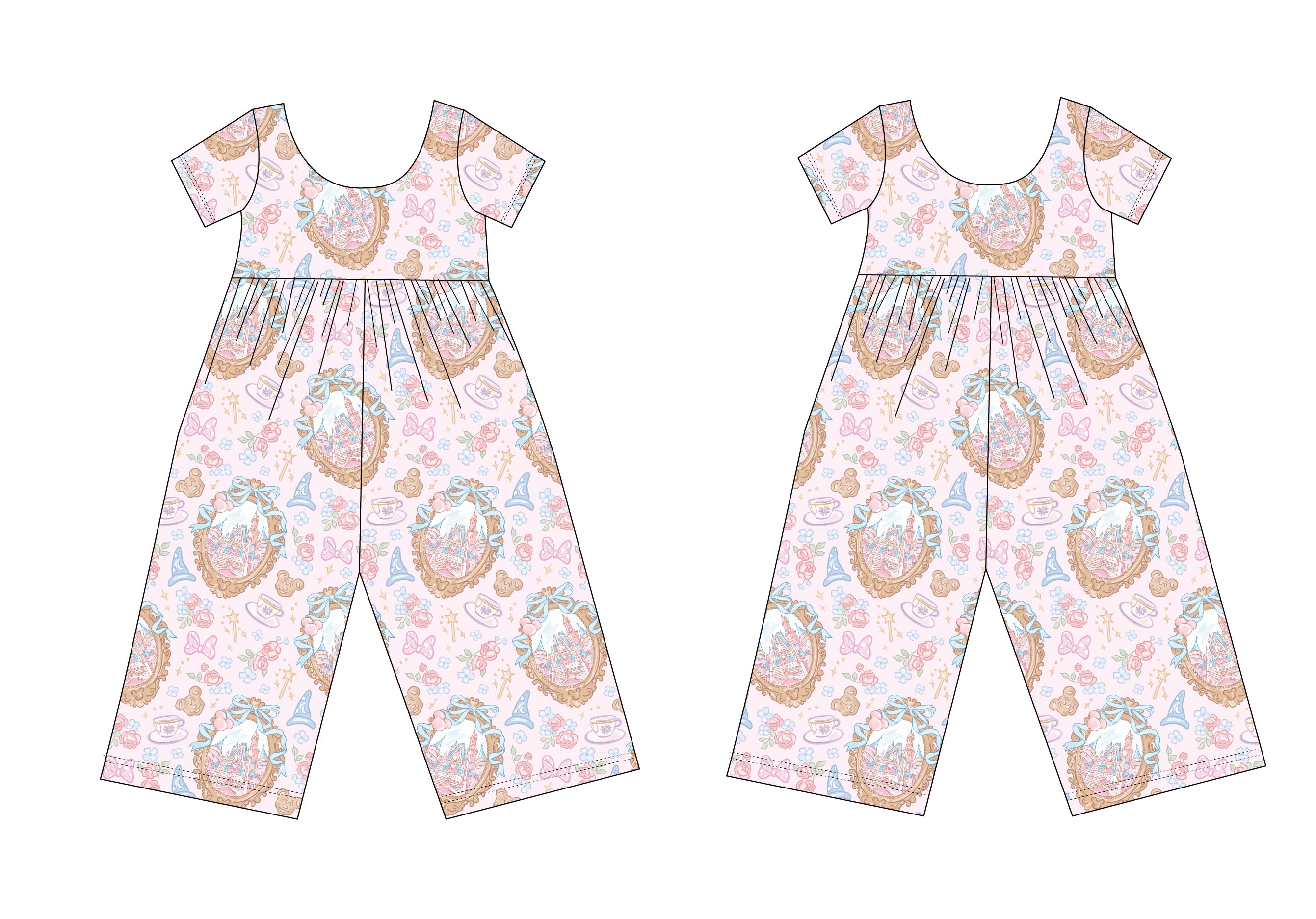 When You Wish - Wide-leg Romper